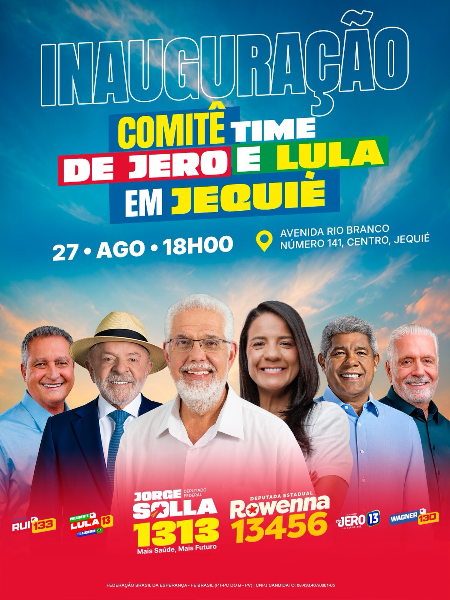 Caminhada em Jequié no dia 27