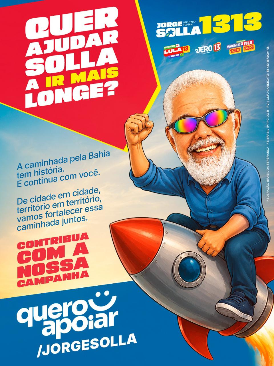Caminhada pela Bahia com Jorge Solla