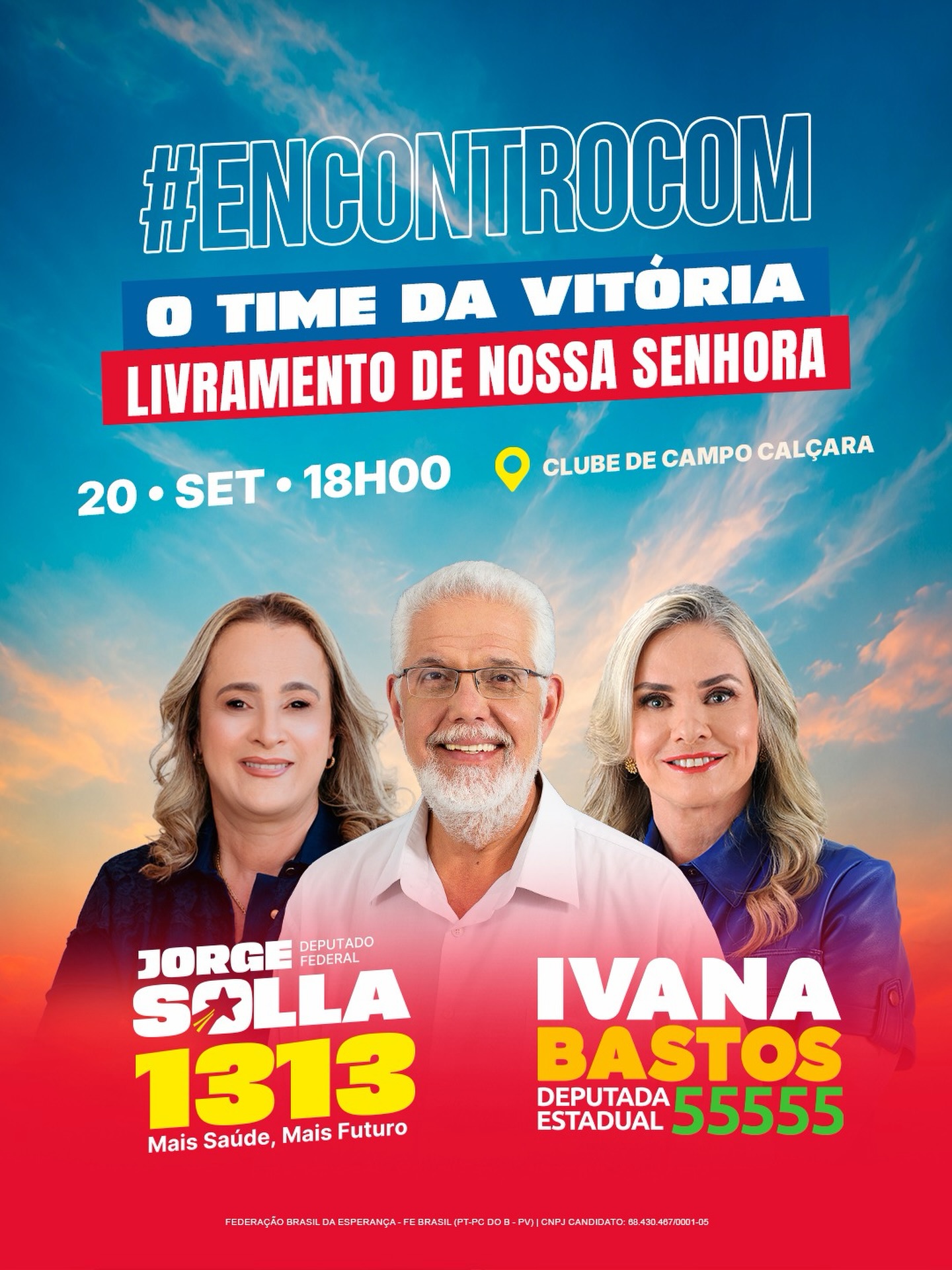 Encontro em Livramento de Nossa Senhora no Clube de Campo Caiçara