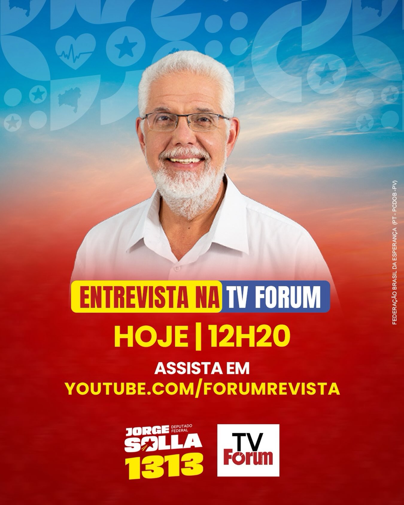 Entrevista de Jorge Solla na TV Fórum