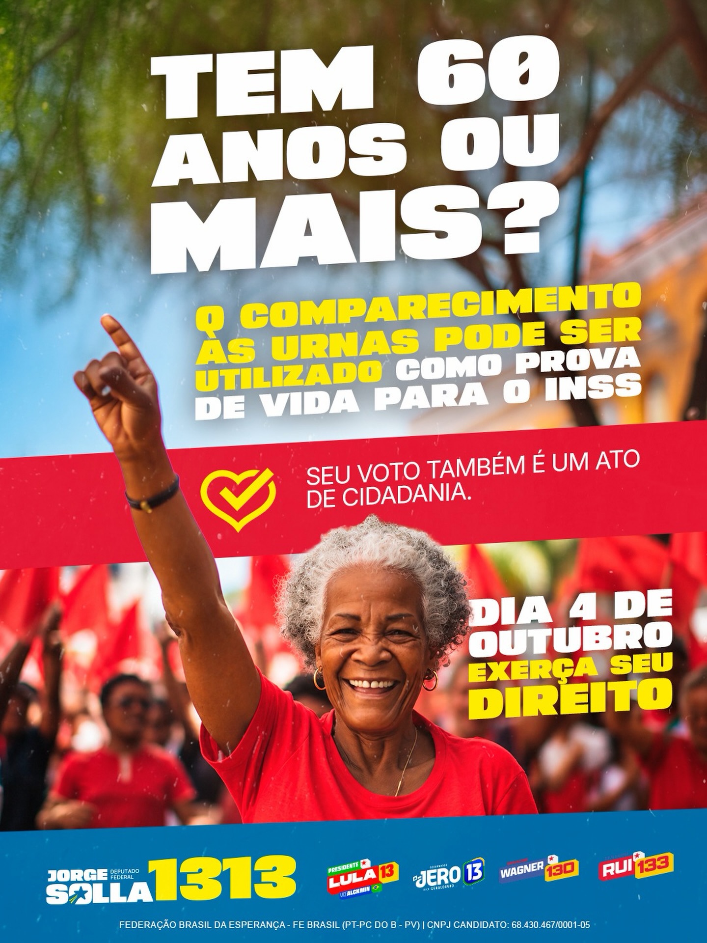 Voto nas Eleições 2026 pode valer como Prova de Vida para o INSS