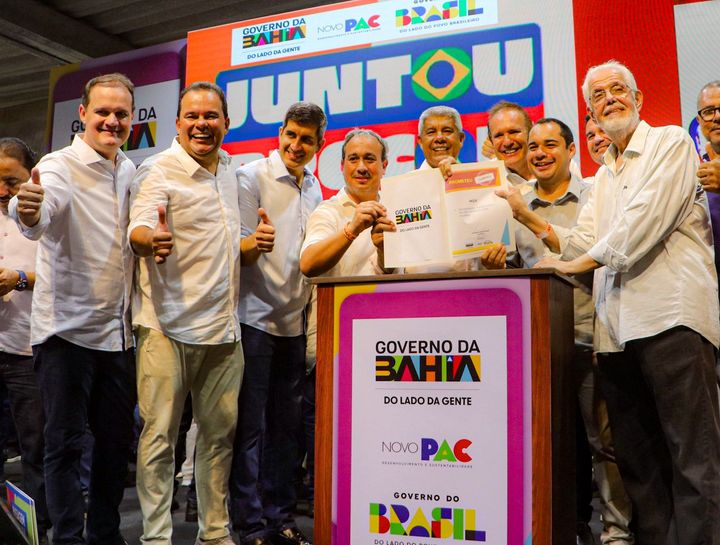 27/03 - Assinatura de Convênios - Vem mais por aí, por toda Bahia - Local: Parque de exposições