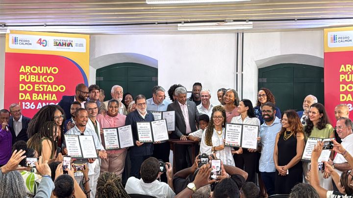 05/03 - Arquivo Público do Estado da Bahia - Reconhecimento UNESCO: Celebração do selo “Memória do Mundo” pelo resgate da história e identidade do povo negro.