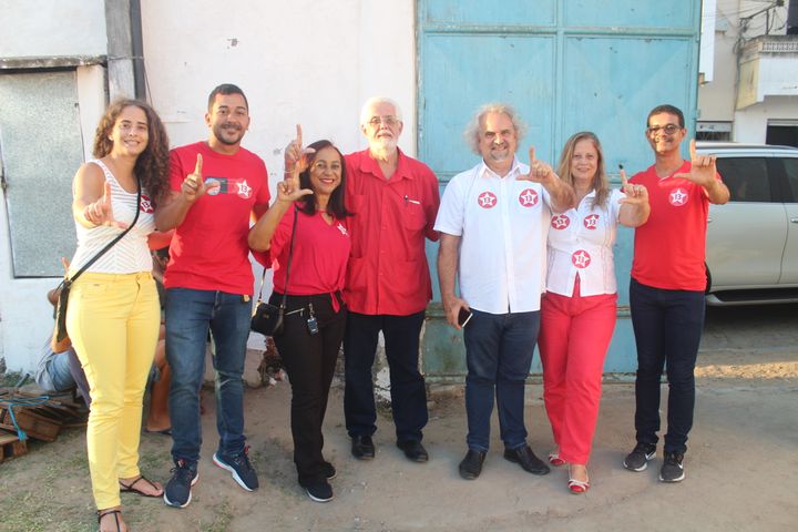 Caravana do 13 em #SantaBárbara e #Serrinha