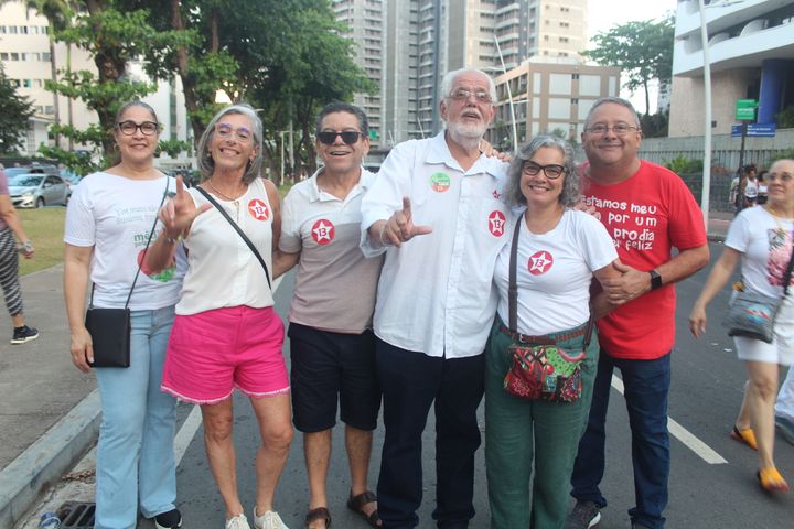 Caminhada com #JeroLulaNaBahia