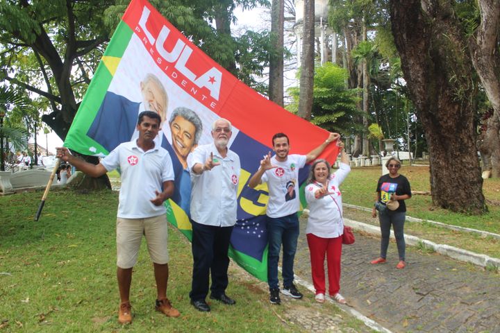 Caminhada com #JeroLulaNaBahia