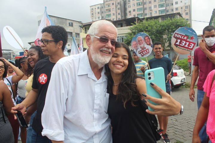Caminhada com o Time de Lula em Narandiba, Salvador