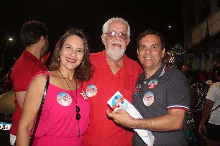 Comício em Santo Amaro