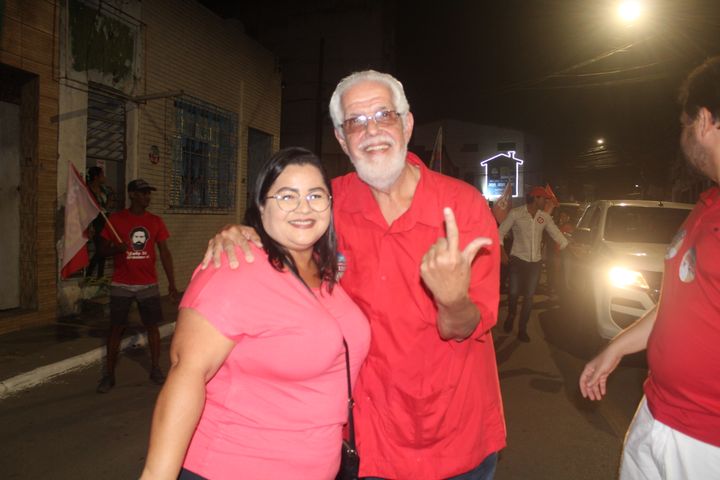 Comício em Santo Amaro