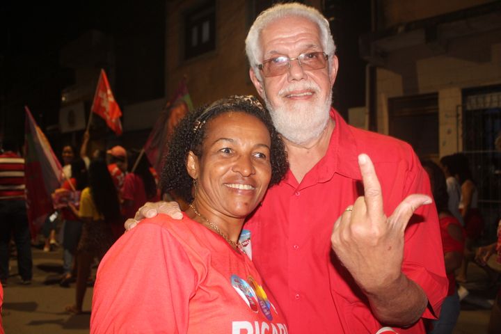 Comício em Santo Amaro