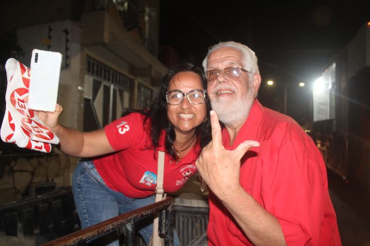 Comício em Santo Amaro
